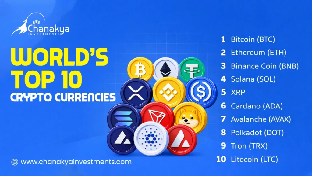 World’s Top 10 Cryptocurrencies: Beginner Guide